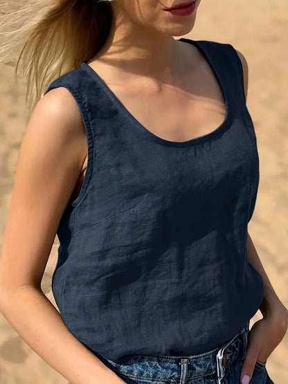 Image of Gloria | Dames Mouwloze Tanktop