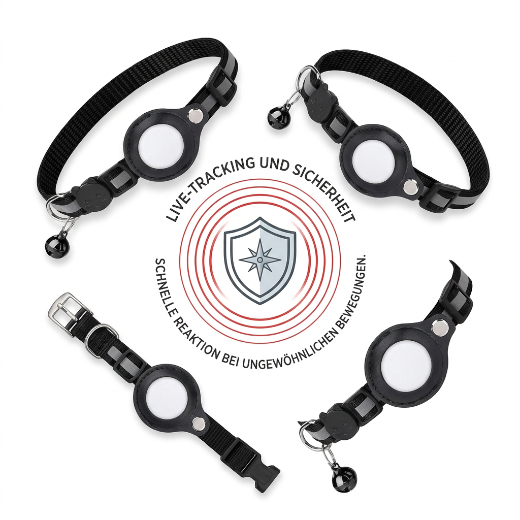 GPS-halsband voor katten – live tracking & veiligheid