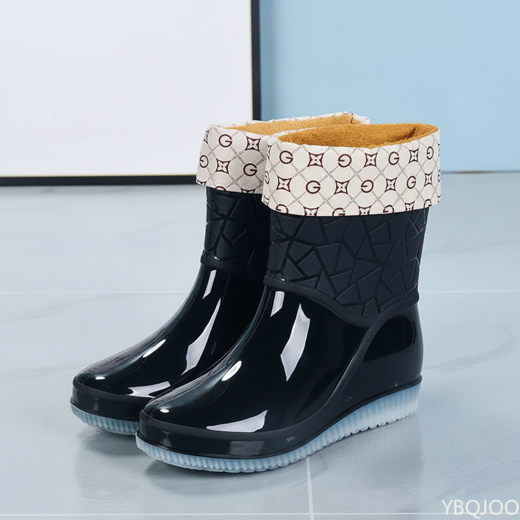 Halfhoge regenlaarzen