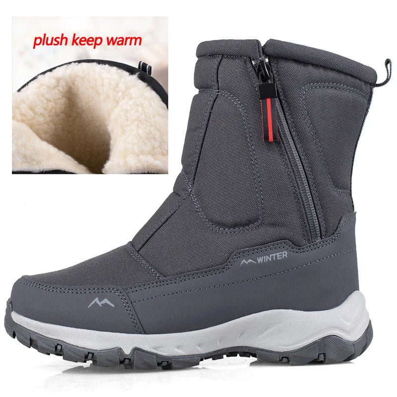 Halfhoge snowboots - Warme winterlaarzen