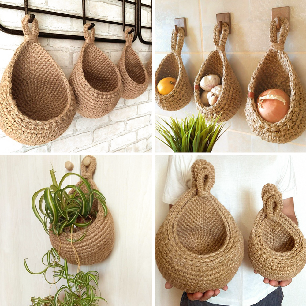 Hangende fruit- en groentemanden