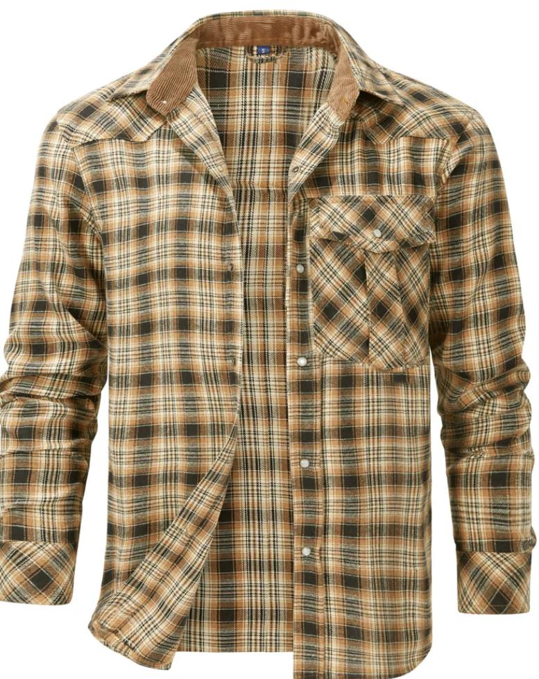 Image of Harold | Heren Western Shirt met Lange Mouwen