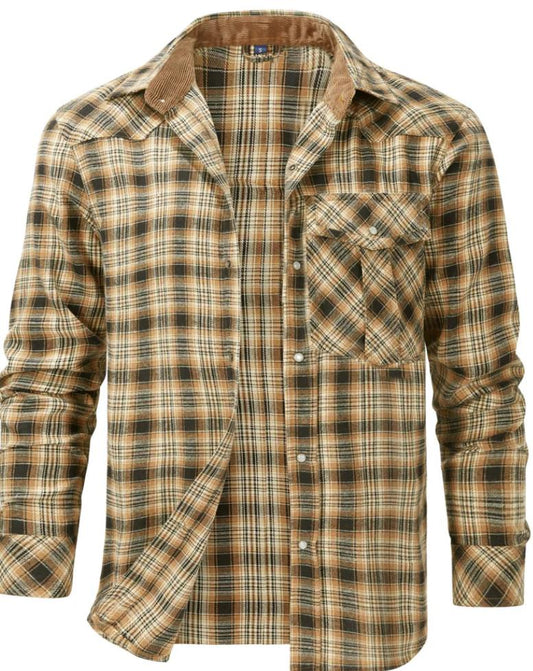 Image of Harold | Heren Western Shirt met Lange Mouwen