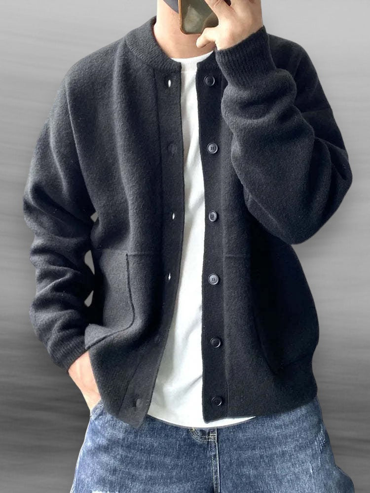 Image of Heren Cardigan met Knoopsluiting