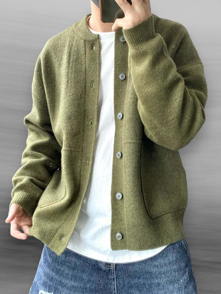 Image of Heren Cardigan met Knoopsluiting