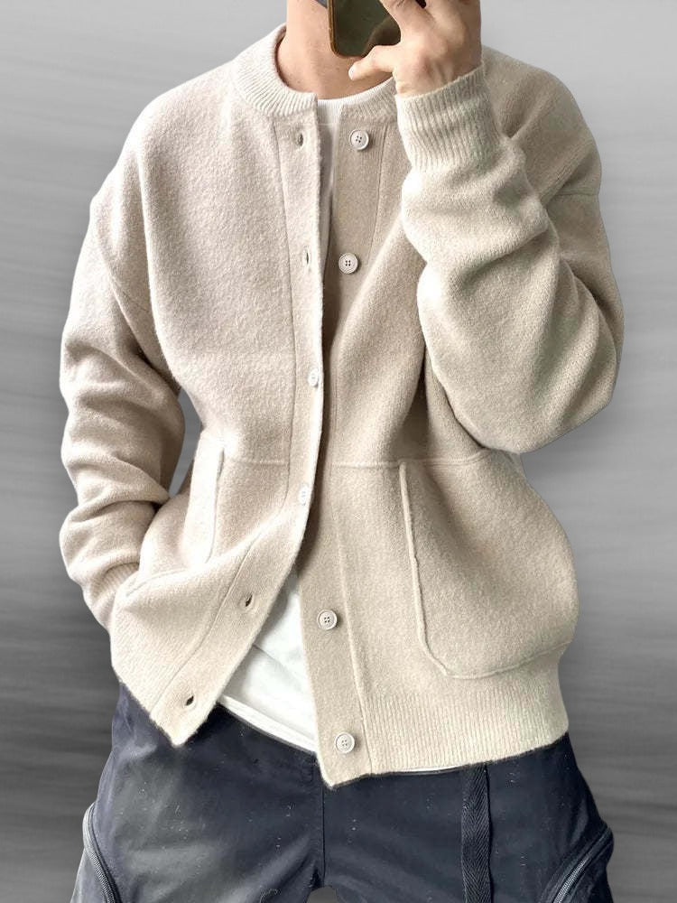 Image of Heren Cardigan met Knoopsluiting