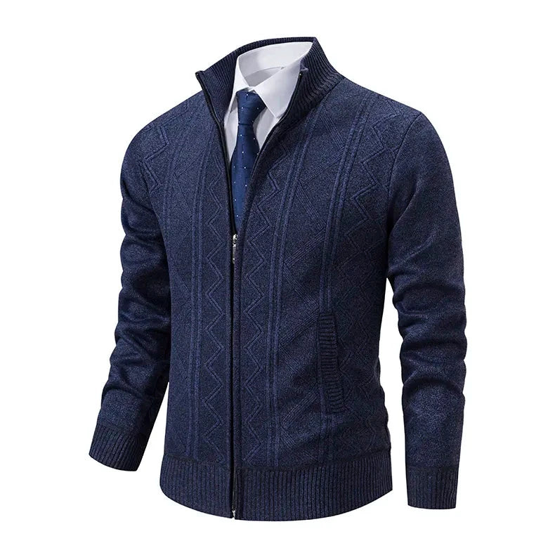 Image of Heren Cardigan met Rits