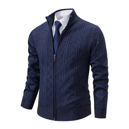 Image of Heren Cardigan met Rits