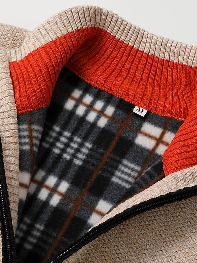 Image of Heren Cardigan met Rits