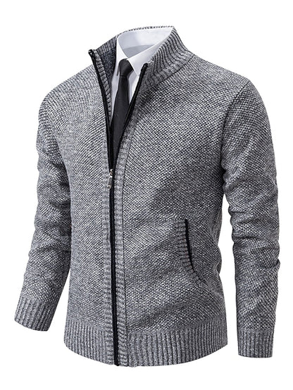 Image of Heren Cardigan met Rits