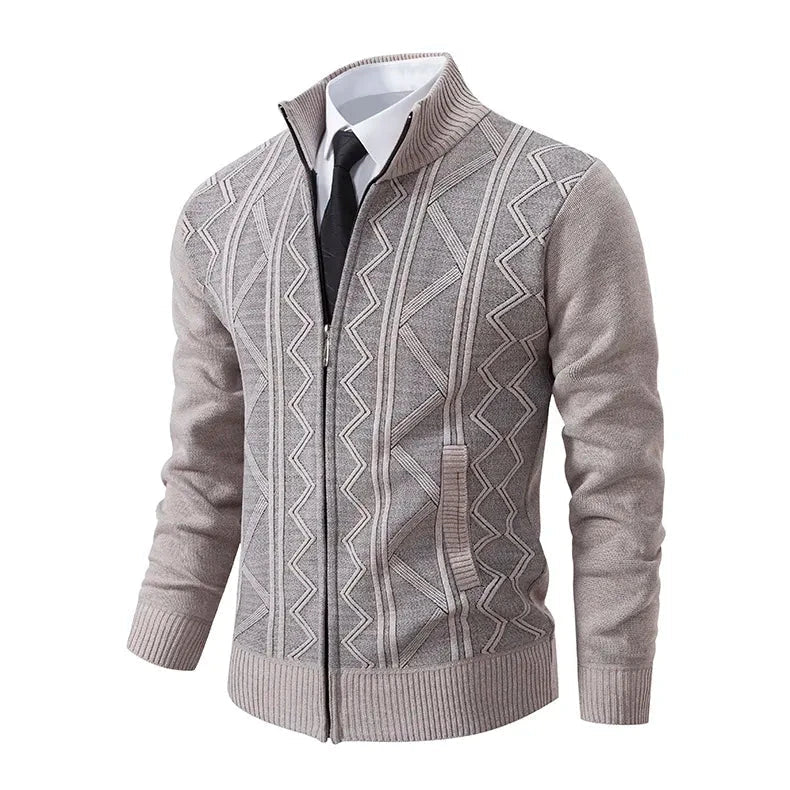 Image of Heren Cardigan met Rits