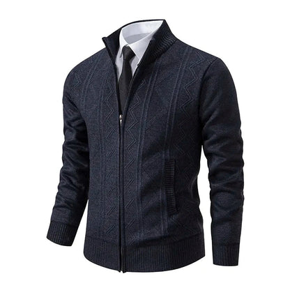 Image of Heren Cardigan met Rits