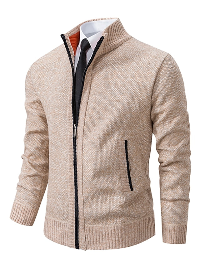 Image of Heren Cardigan met Rits