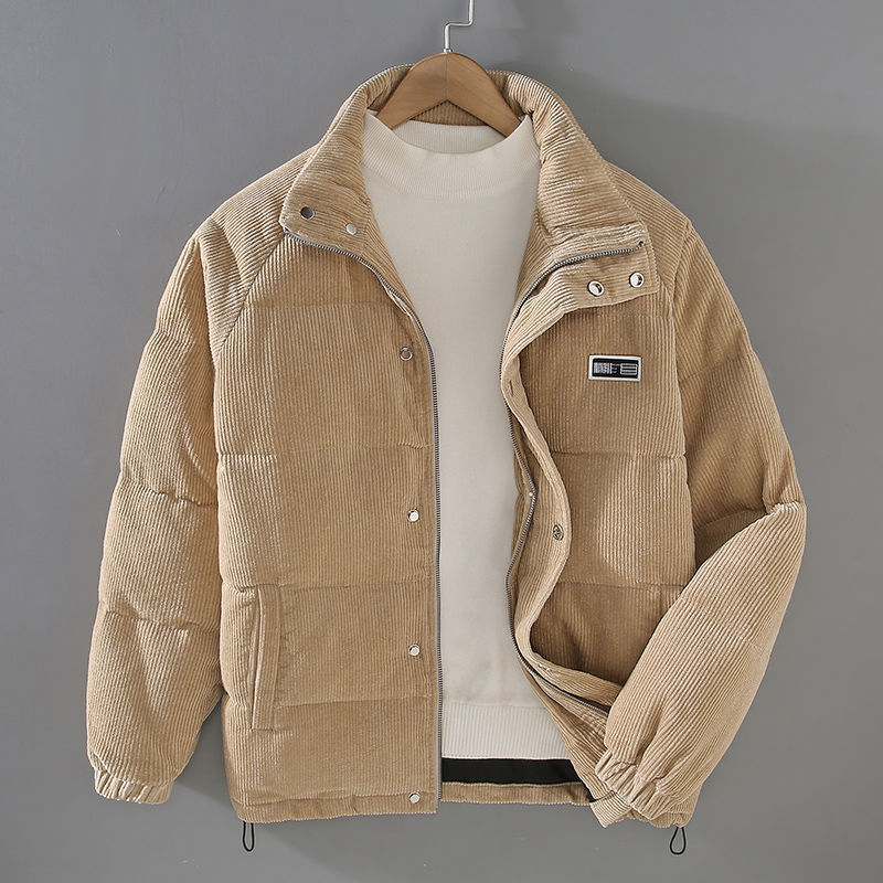Image of Heren Corduroy Puffer Jacket