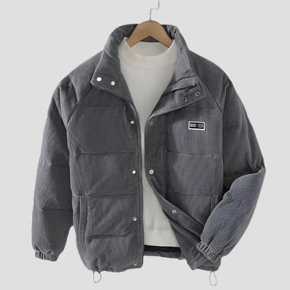 Image of Heren Corduroy Puffer Jacket