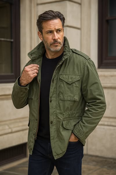 Image of Heren Field Militaire Jas