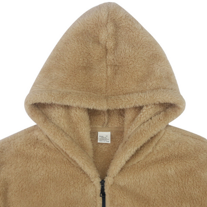 Image of Heren Fleece Jack met Capuchon en Rits