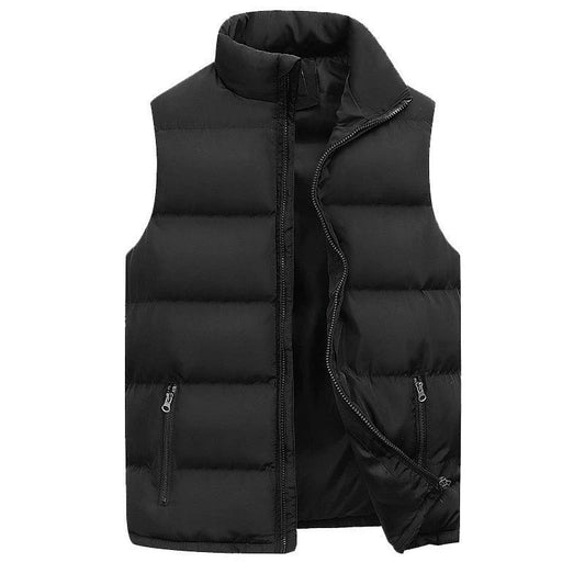 Image of Heren Gewatteerd Vest met Rits