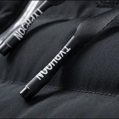 Image of Heren Gewatteerde Jas met Capuchon