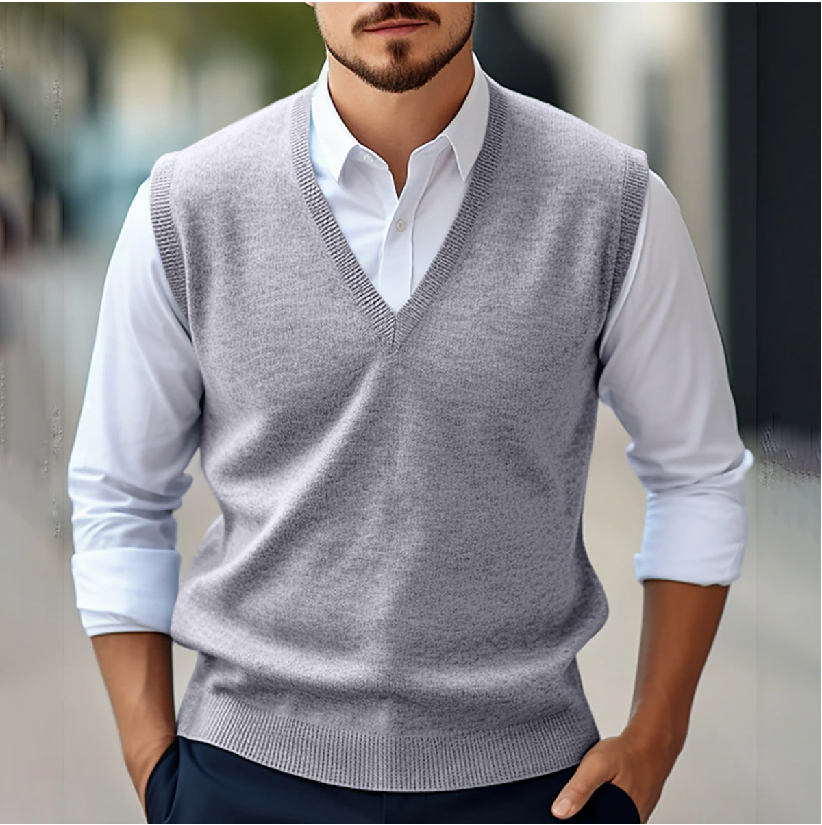 Heren gilet - Elegant & Lichtgewicht - Mouwloos