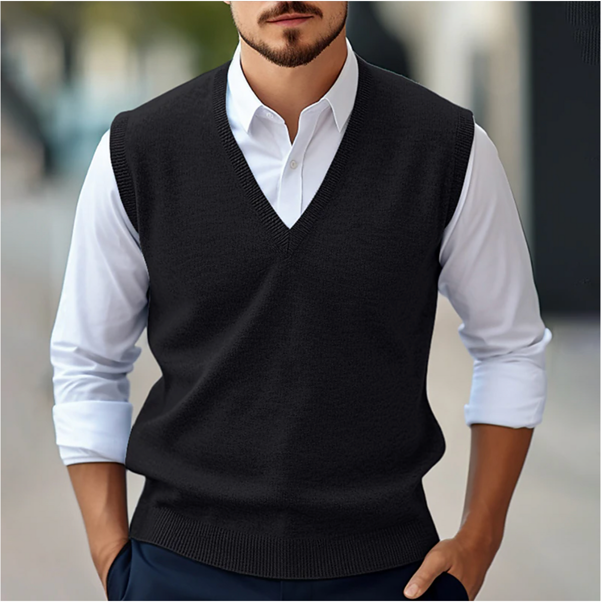 Heren gilet - Elegant & Lichtgewicht - Mouwloos