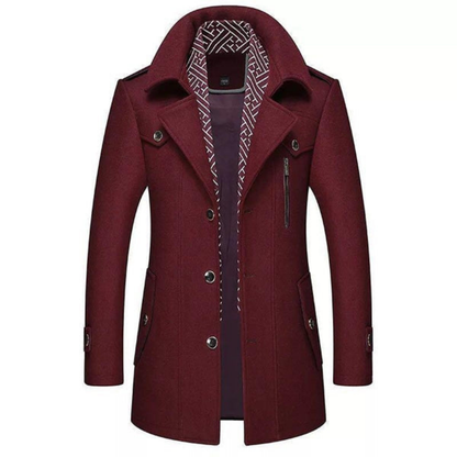 Image of Heren Halflange Pea Coat