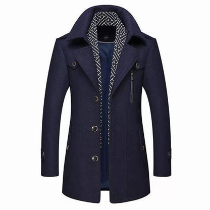 Image of Heren Halflange Pea Coat