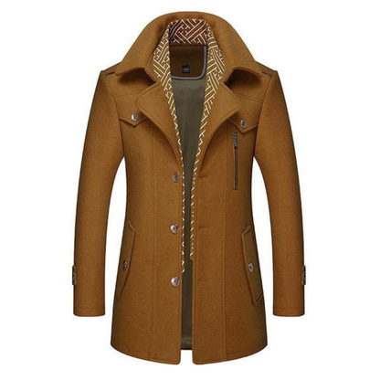 Image of Heren Halflange Pea Coat