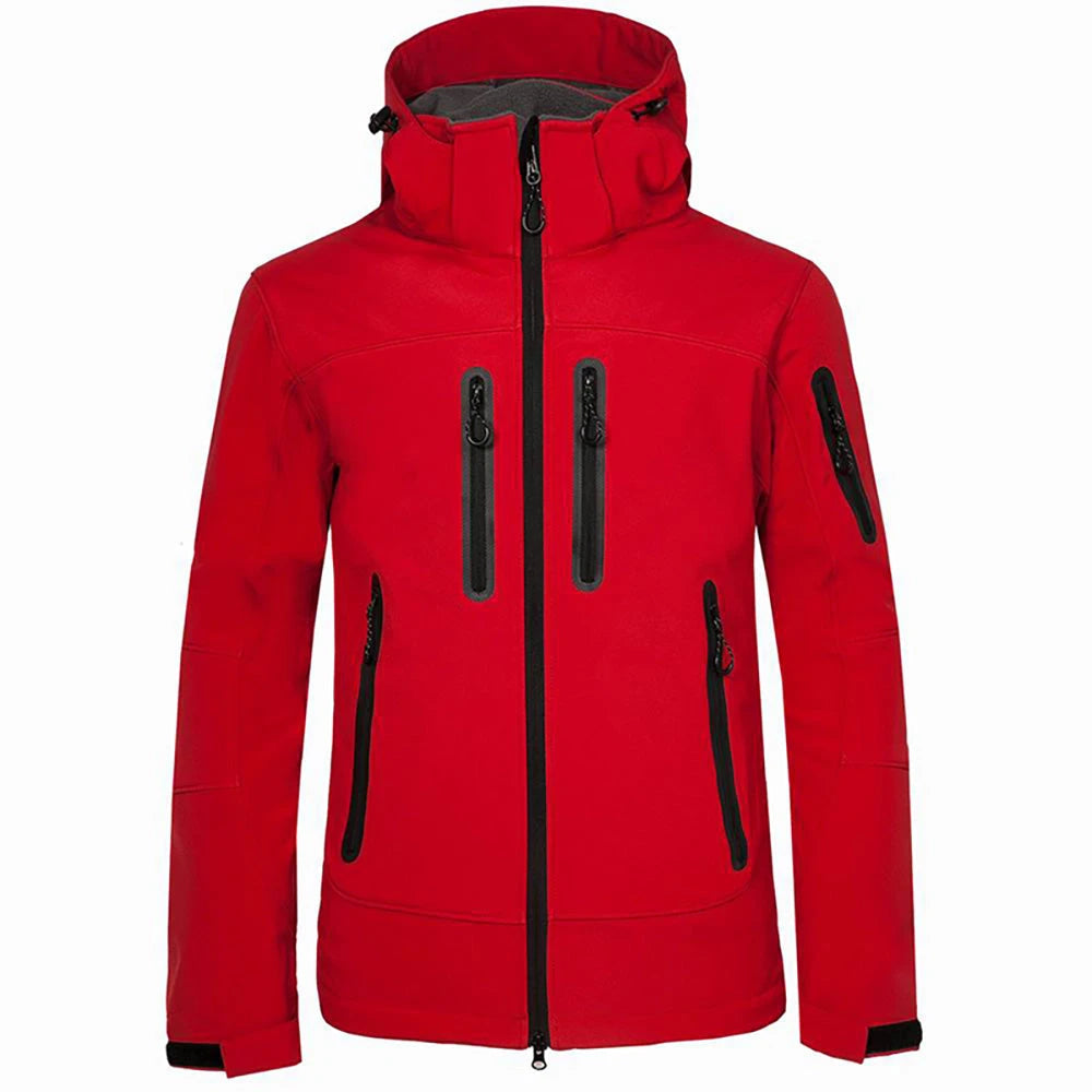Image of Heren Hooded Full Zip Jacket
