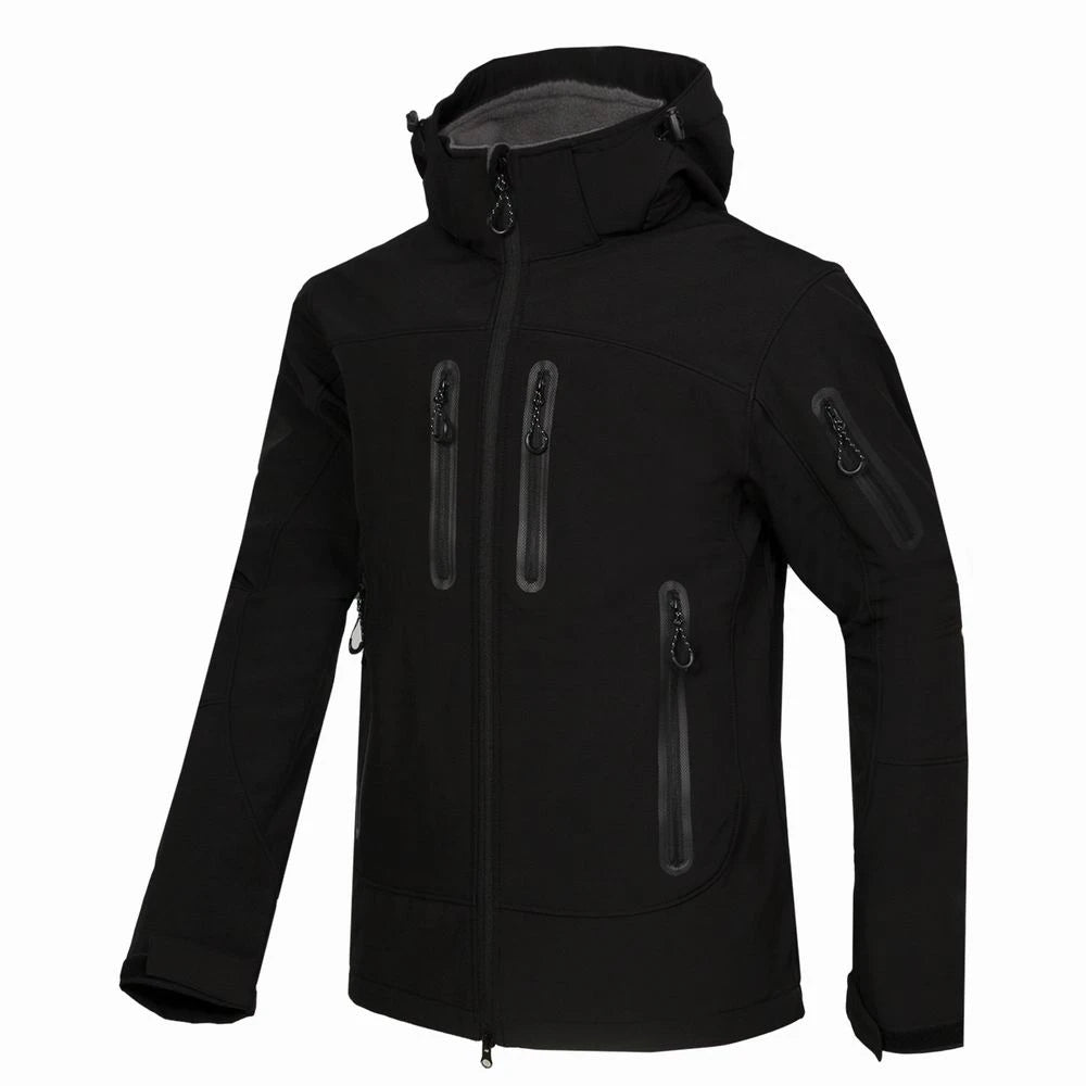 Image of Heren Hooded Full Zip Jacket
