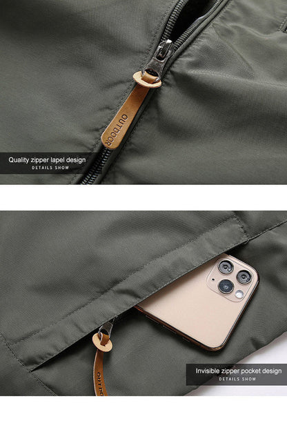 Image of Heren Hooded Full Zip Jacket