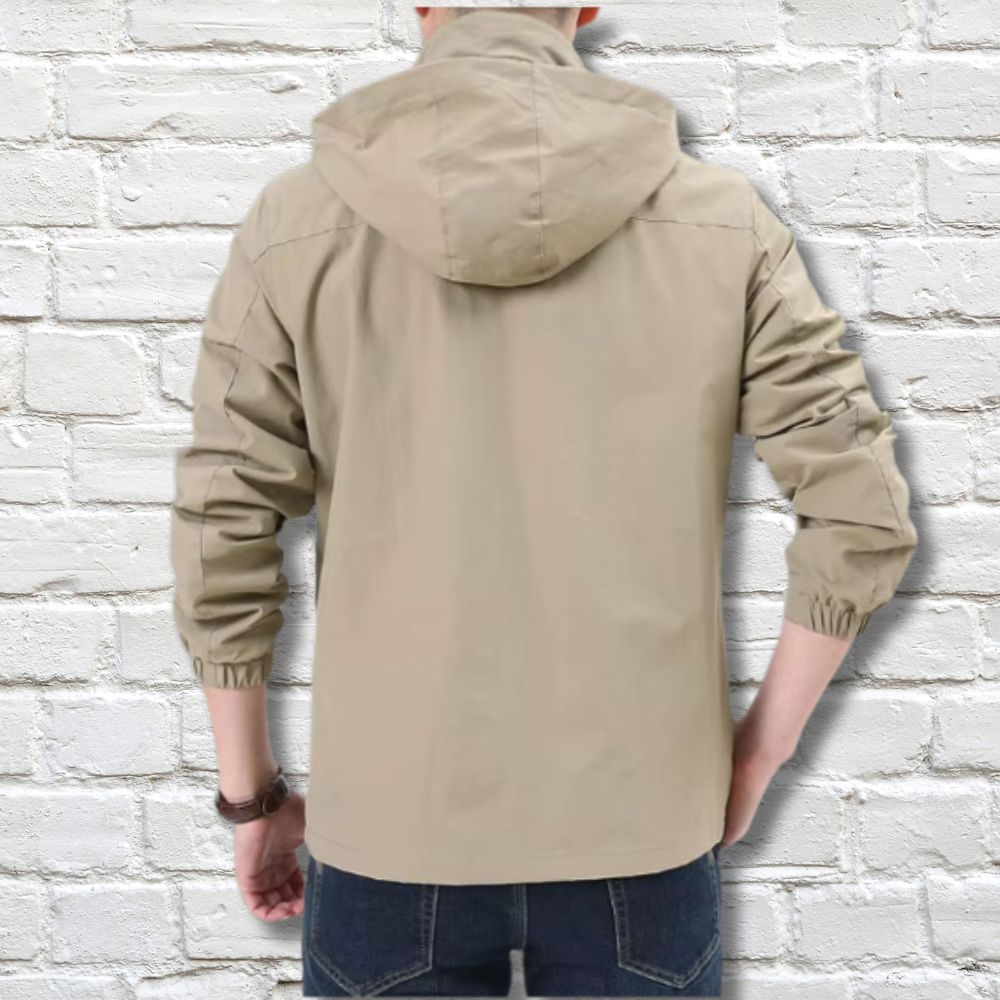 Image of Heren Hooded Full Zip Jacket