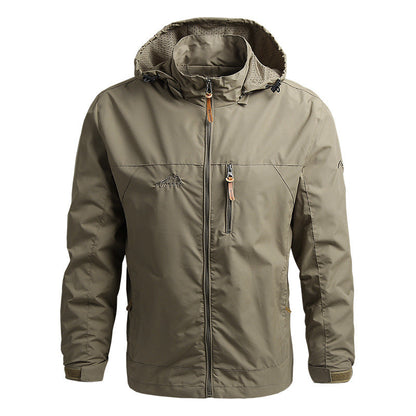 Image of Heren Hooded Full Zip Jacket