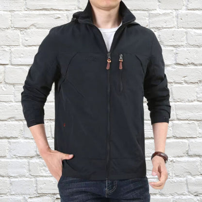 Image of Heren Hooded Full Zip Jacket
