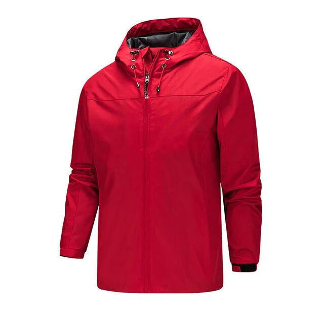 Image of Heren Hooded Zip-Up Jas