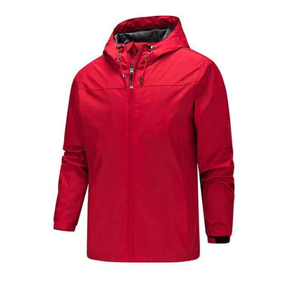 Image of Heren Hooded Zip-Up Jas