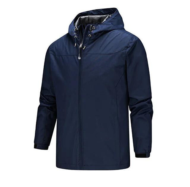 Image of Heren Hooded Zip-Up Jas