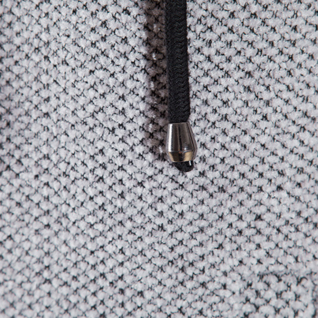 Image of Heren Longline Hooded Zip-Up Jas