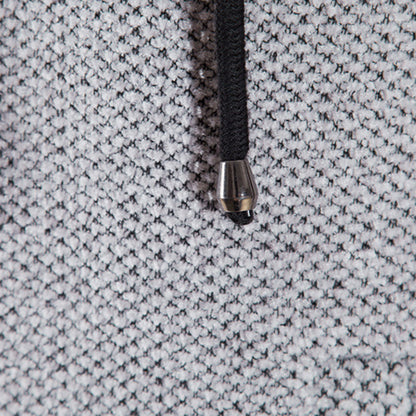 Image of Heren Longline Hooded Zip-Up Jas