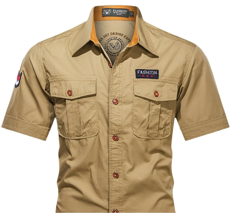 Image of Heren Overhemd met Knoopsluiting - Casual