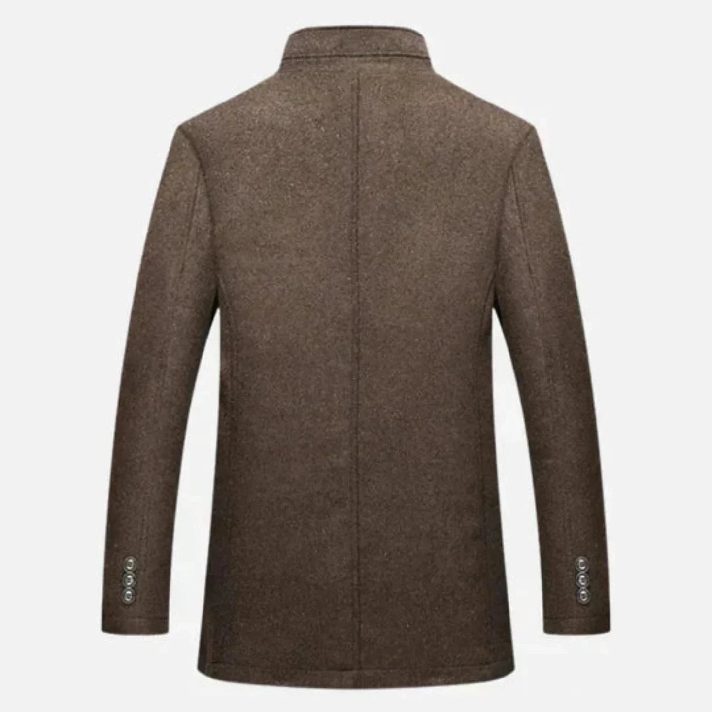 Image of Heren Overjas met Opstaande Kraag