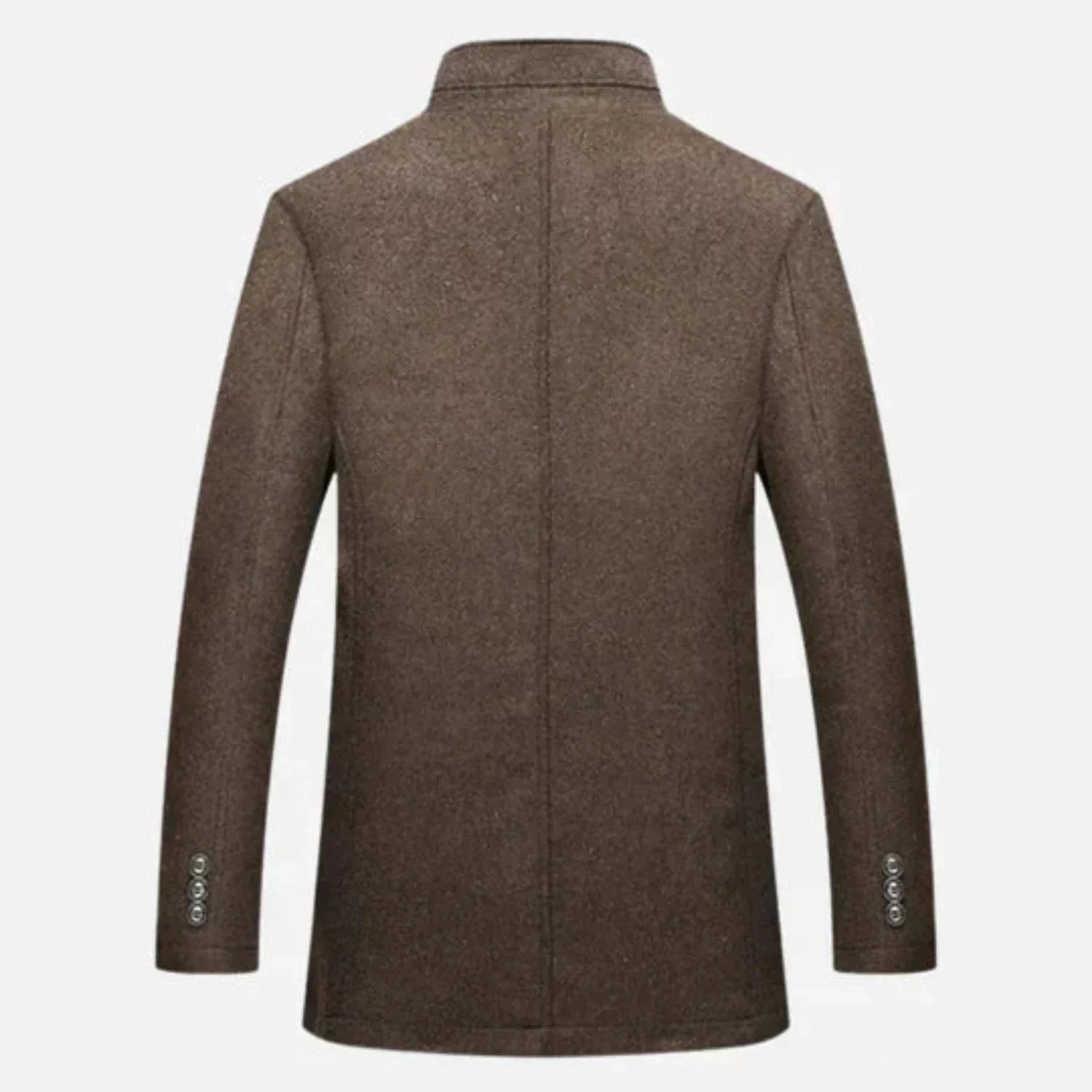 Image of Heren Overjas met Opstaande Kraag