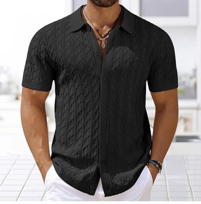 Image of Heren Polo Shirt met Knoopsluiting