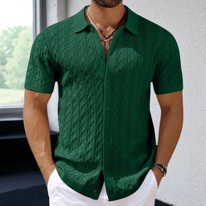 Image of Heren Polo Shirt met Knoopsluiting