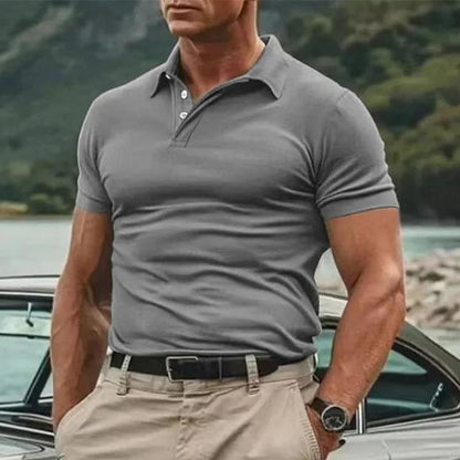 Image of Heren Polo Shirt met Korte Mouwen