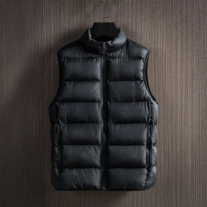 Image of Heren Puffer Mouwloze Jas