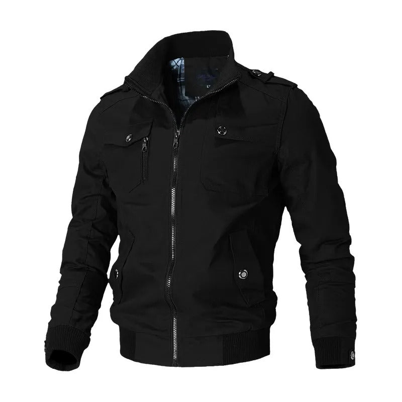 Image of Heren Slim-Fit Bomberjack