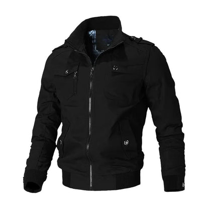 Image of Heren Slim-Fit Bomberjack
