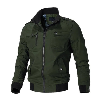Image of Heren Slim-Fit Bomberjack