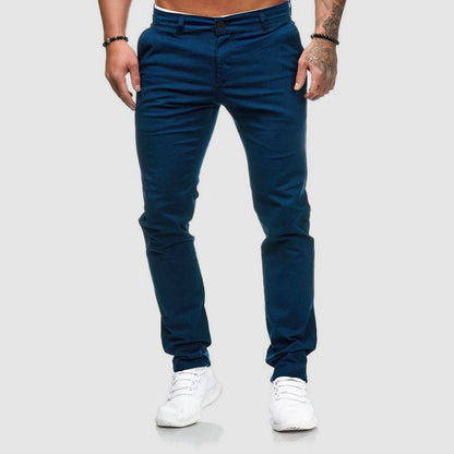 Image of Heren Slim-Fit Chino Broeken